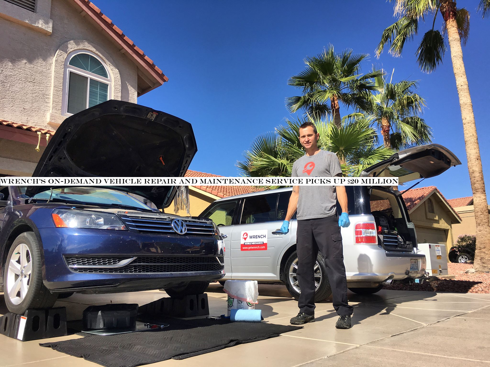 Wrenchon-demand vehicle repair and maintenance service picks up $20 million