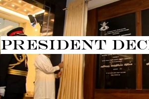 President declares open new Army Headquarters