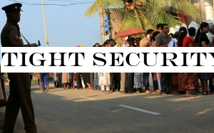 Tight security for Saturdaypresidential election