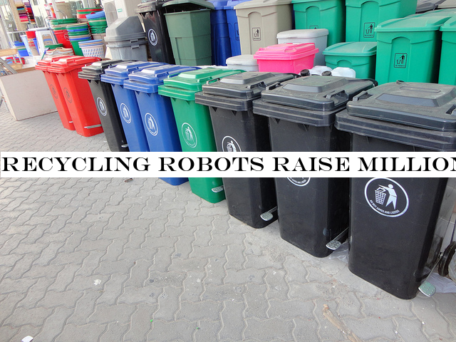 trash cans