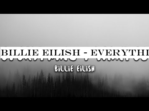 Billie Eilish - everything i wanted (Lyrics)