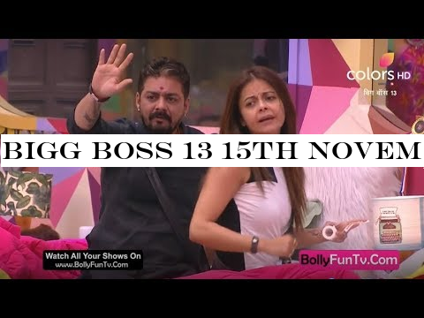 Bigg Boss 13 15th November 2019 Episode 46
