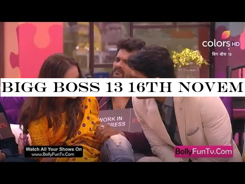 Bigg Boss 13 16th November 2019 Episode 47