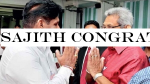 Sajith congratulates President