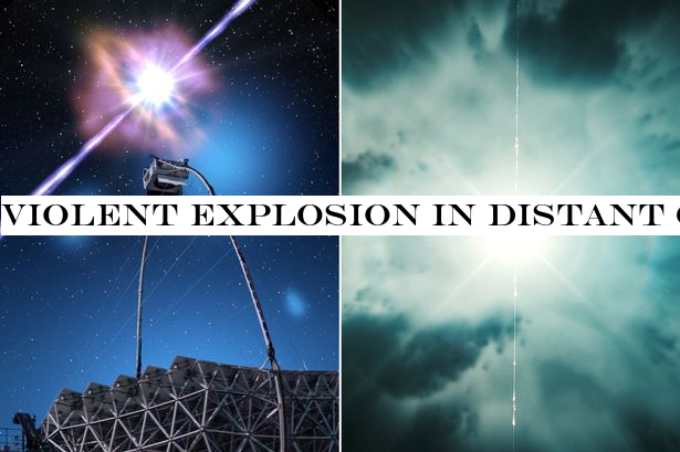 Violent explosion in distant galaxy breaks record for brightest light ever seen