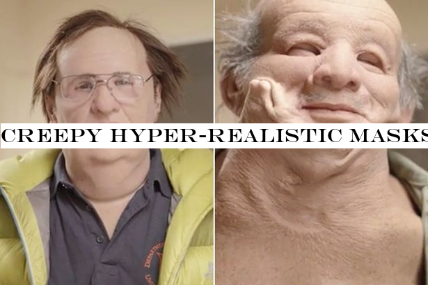 Creepy hyper-realistic masks are 'more believable than human faces'