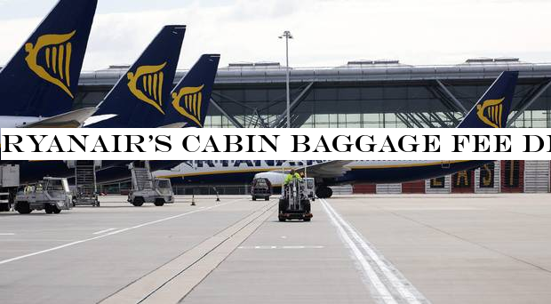 Ryanair's cabin baggage fee deemed 'abusive' by judge and no longer valid in Spain