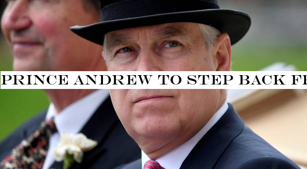 Prince Andrew to step back from royal duties over Epstein scandal