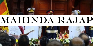Mahinda Rajapaksa sworn in as new P M