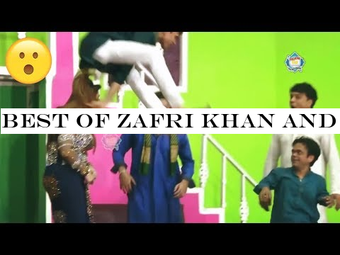 Best of Zafri Khan and Vicky Kodu with Asha Choudhary Stage Drama Baazigar Comedy Clip 2019