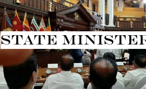 State Ministers to be appointed on Monday