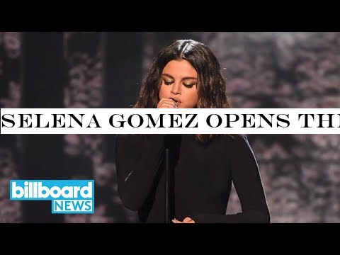 Selena Gomez Opens the 2019 AMAs: Wow, 'Look at Her Now!' | Billboard News