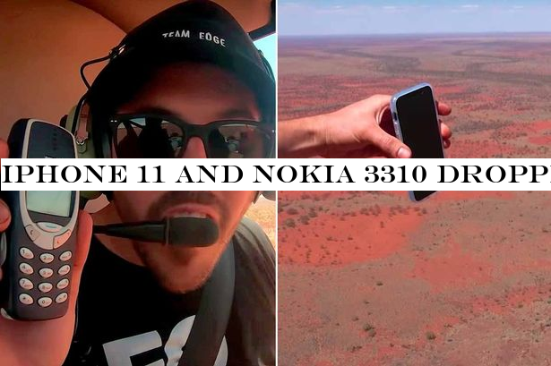 iPhone 11 and Nokia 3310 dropped from helicopter - and you'll be surprised which survives