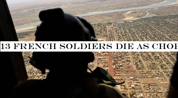 13 French soldiers die as choppers collide in Mali battle
