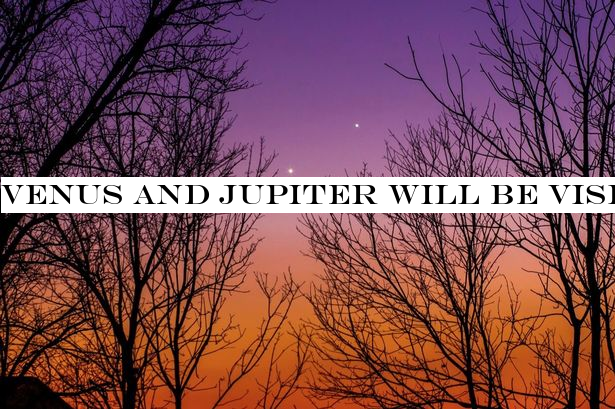Venus and Jupiter will be visible in the sky tonight - here's how to see them