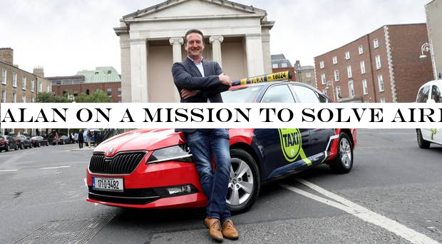 Alan on a mission to solve airport bottleneck issue