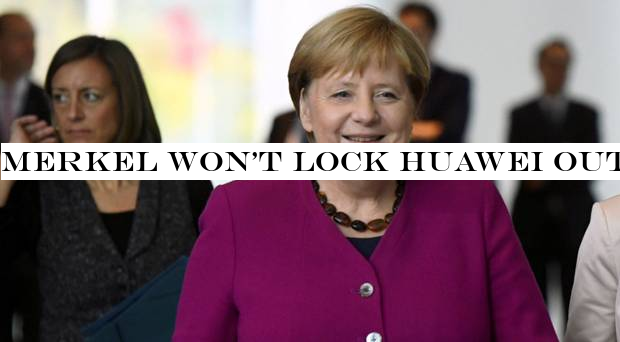 Merkel won't lock Huawei out of 5G
