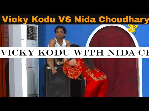 Vicky Kodu with Nida Choudhary and Imran Shoki | full HD Stage Drama KODU BADSHAH | Comedy Clip 2019