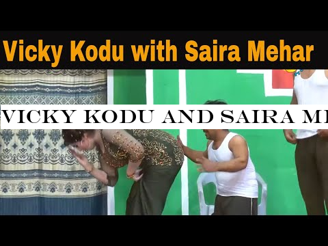 Vicky Kodu and Saira Mehar with Shazeb Mirza | full HD Stage Drama KODU BADSHAH | Comedy Clip 2019