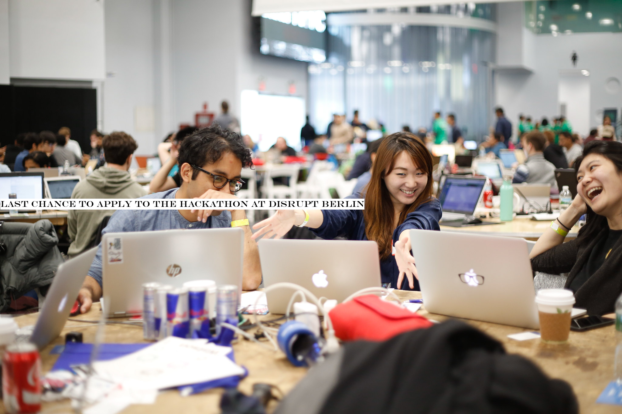 Last chance to apply to the Hackathon at Disrupt Berlin