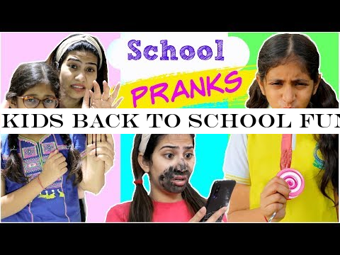 KIDS Back To School Funny PRANKS On Friends | #Students #DIY #Funny #Anaysa #MyMissAnand