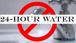 24-hour water cut in Gampaha District today