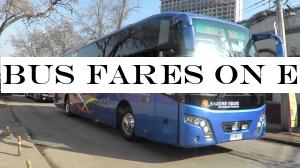 Bus fares on EX 1 to be reduced for festive season