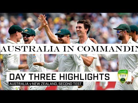 Australia in commanding position after dominant day | Second Domain Test v New Zealand