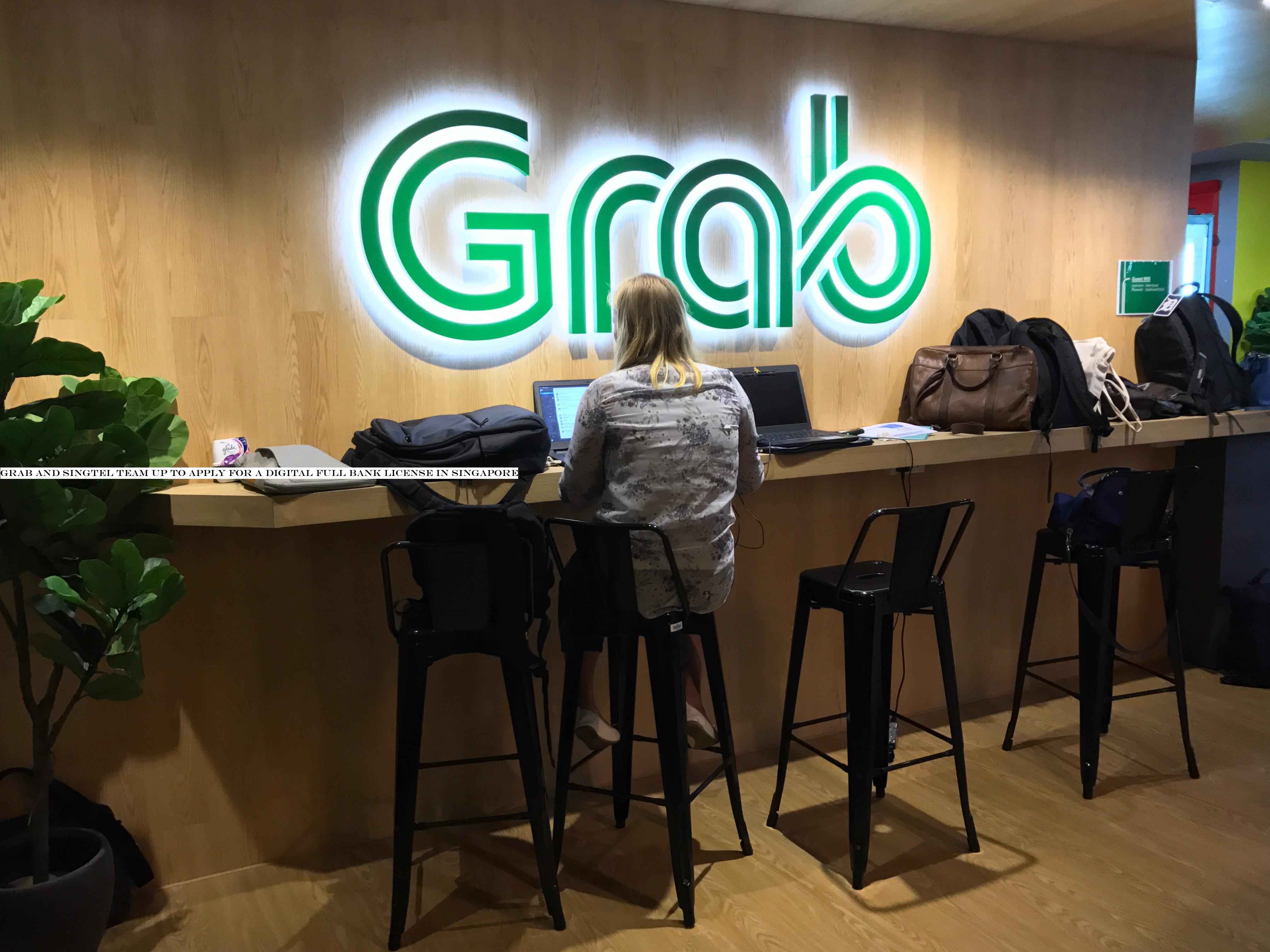 Grab and Singtel team up to apply for a digital full bank license in Singapore