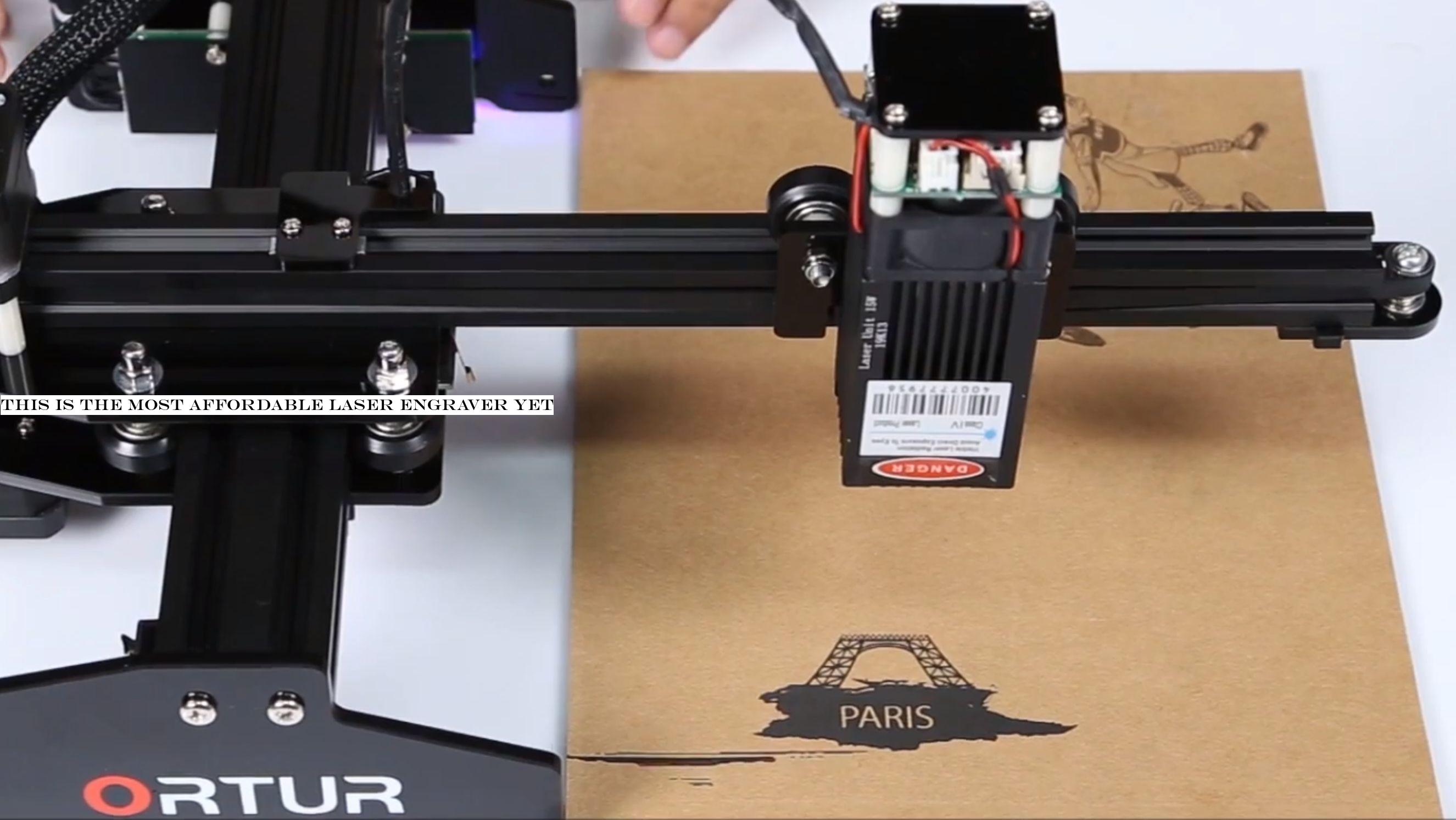 This is the most affordable laser engraver yet