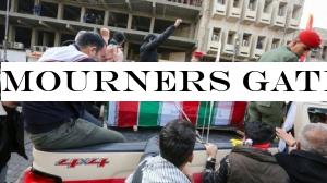 Mourners gather in Baghdad for funeral procession