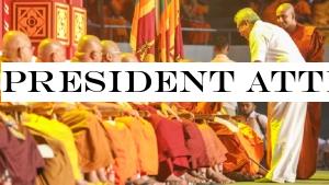 President attends the Vibhajjavada Dhamma Sangayana