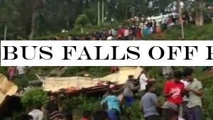 Bus falls off precipice; 6 killed, many injured