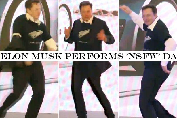 Elon Musk Performs Nsfw Dance On Stage At Tesla Event And Fans Are Loving It Theindiansubcontinent