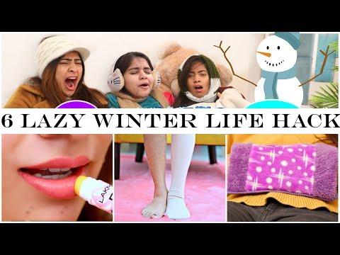 6 LAZY WINTER LIFE HACKS |#Skincare #Beauty #Fun #Anaysa