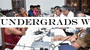 Undergrads welcomed to PresidentOffice to discuss grievances