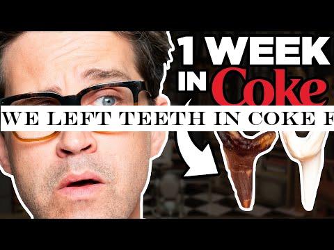 We Left Teeth In Coke For A Week (EXPERIMENT)