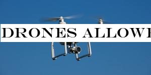 Drones allowed under strict conditions
