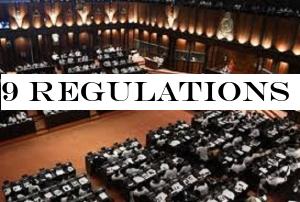 9 regulations under Fisheries and Aquatic Resources Act to be debated in House