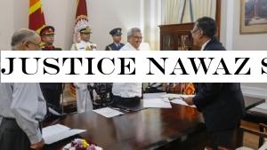 Justice Nawaz sworn in as Acting President of Court of Appeal