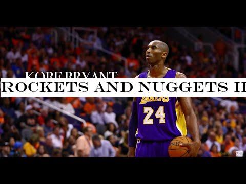 Rockets and Nuggets Hold Moment of Silence to Mourn Kobe Bryant s Death
