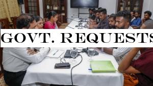 Govt. requests protestors to join employment generating process