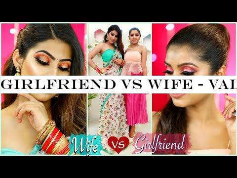 GIRLFRIEND vs WIFE - Valentines Day MAKEUP Challenge | #Skincare #WOWSkinScience #Anaysa