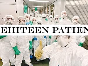 EIHTEEN PATIENTS UNDER OBSERVATION