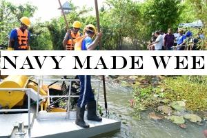 Navy made Weed Remover handed over to Land Development Corp