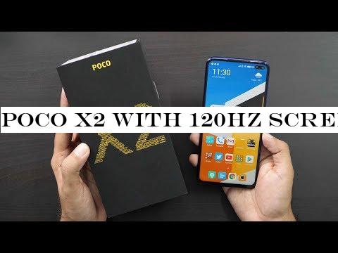 Poco X2 with 120hz Screen Unboxing -Overview (Indian Unit)
