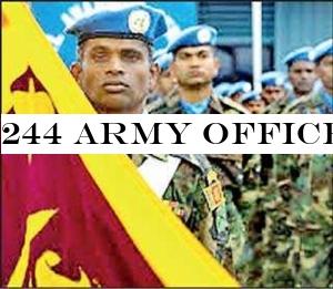 244 Army Officers resive Promotions on National Independence Day