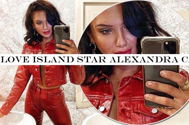 Love Island star Alexandra Cane urged by eagle-eyed fans to stop biting her nails