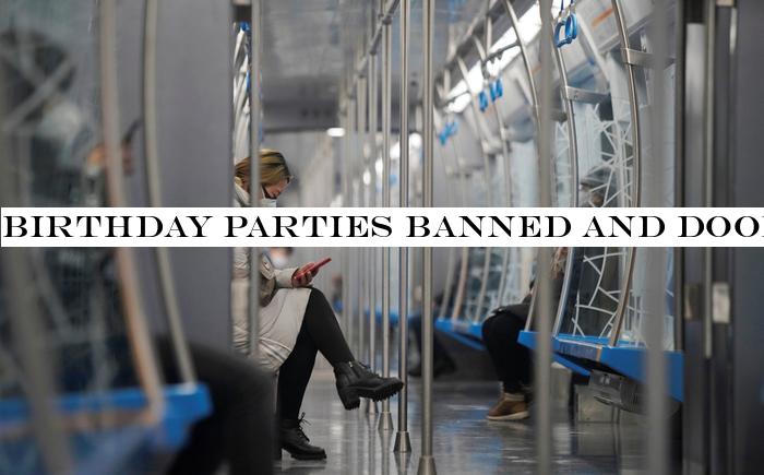 Birthday parties banned and doors sealed with tape to track residents