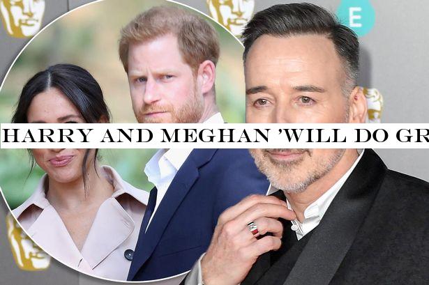 Harry and Meghan 'will do great philanthropic work', says David Furnish